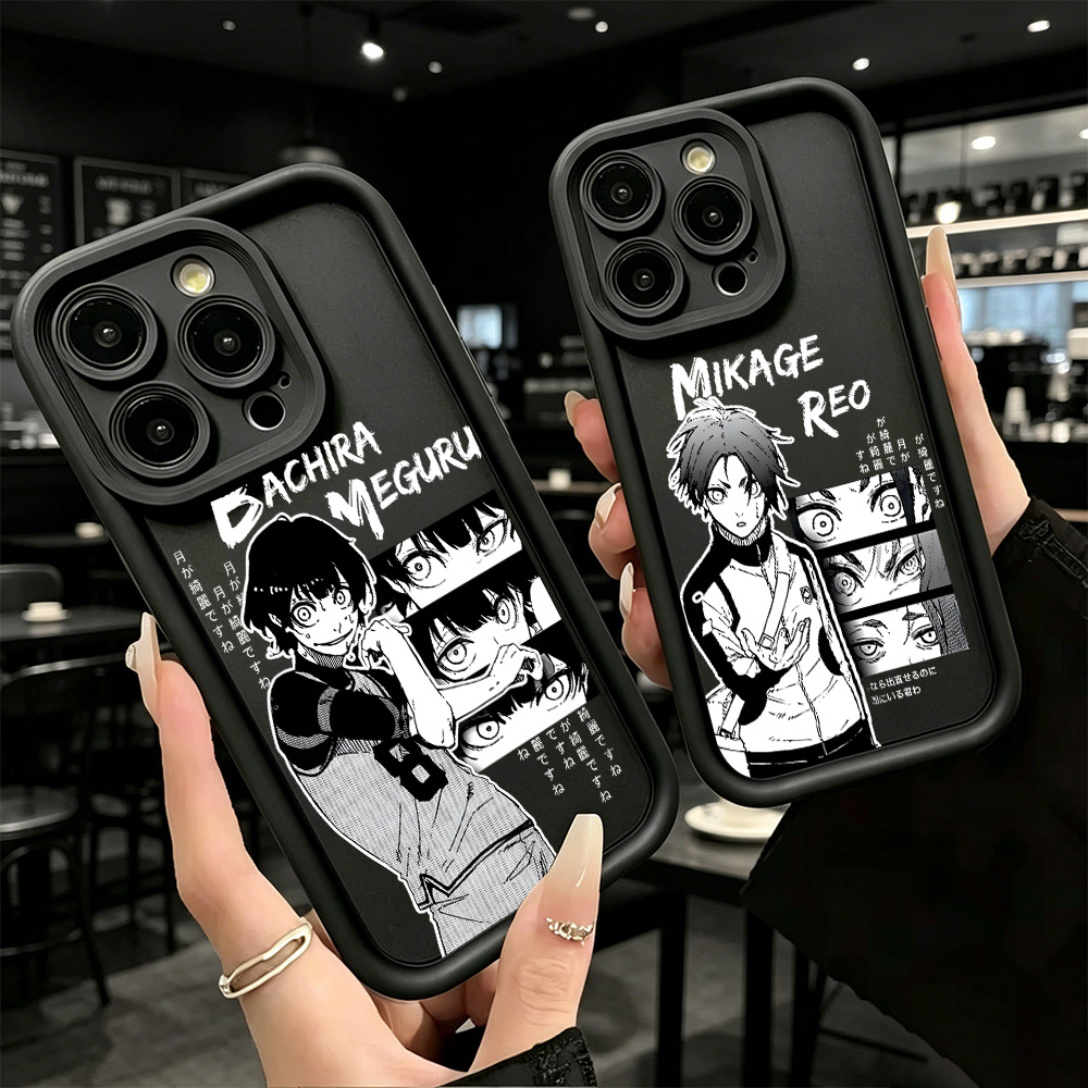 Phone Cases Quad Lock - Anime B-Blue Locks Phone Case for