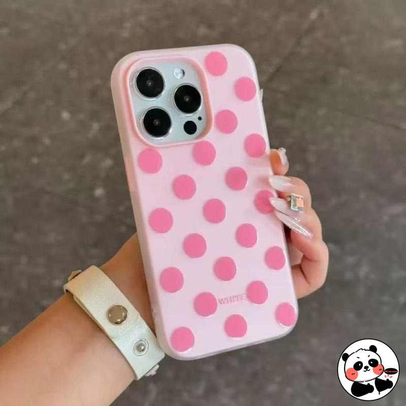 Phone Cases Motorola Edge 2025 - New Candy Color Polka Dots Matte