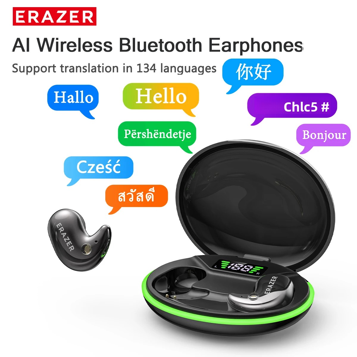 Phone Cases Beach - EARZER XF58 In-Ear Bluetooth Headphones With