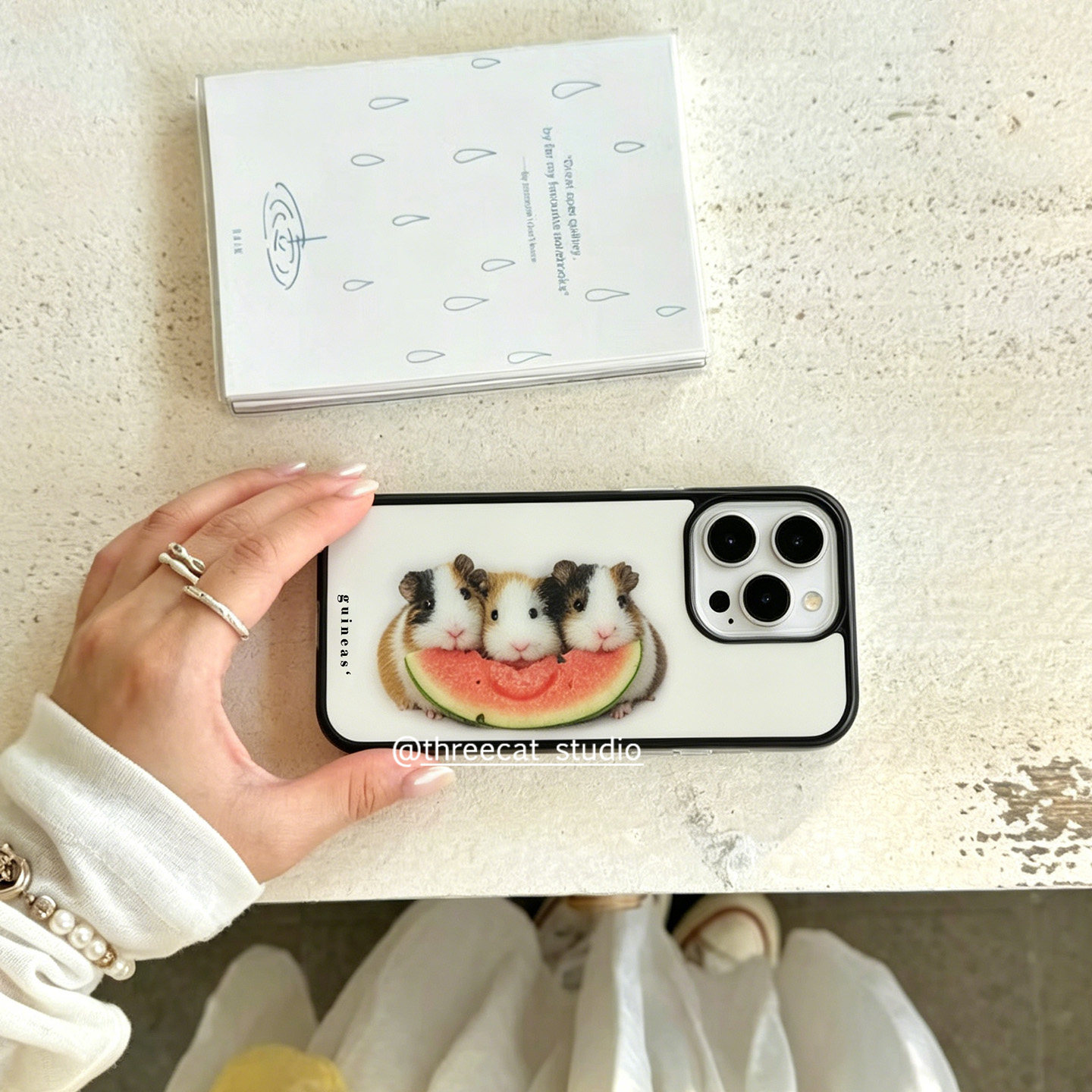 Korean Ins Guinea Pig Eat Wate - đánh giá và giá Phone Cases Korean