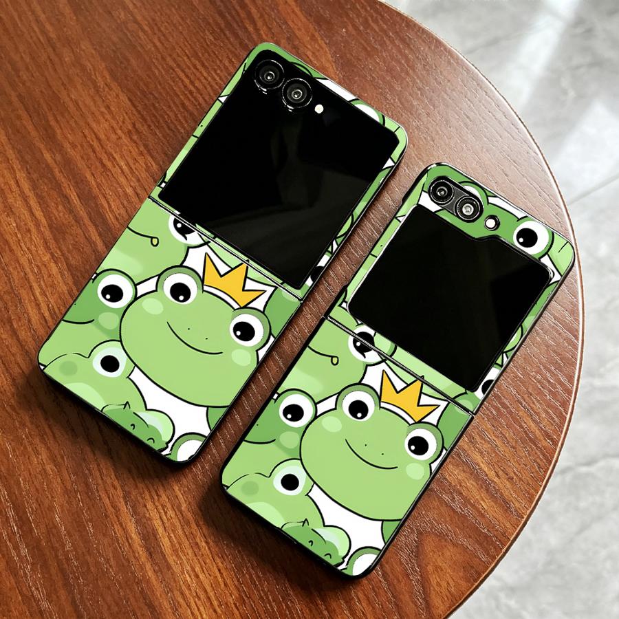 Full Cover Frog Design Phone C - đánh giá và giá Phone Cases Z Flip 5