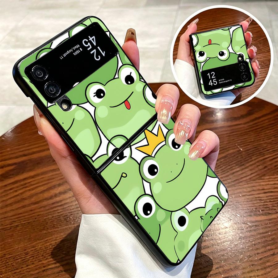 Full Cover Frog Design Phone C - đánh giá và giá Phone Cases Z Flip 5