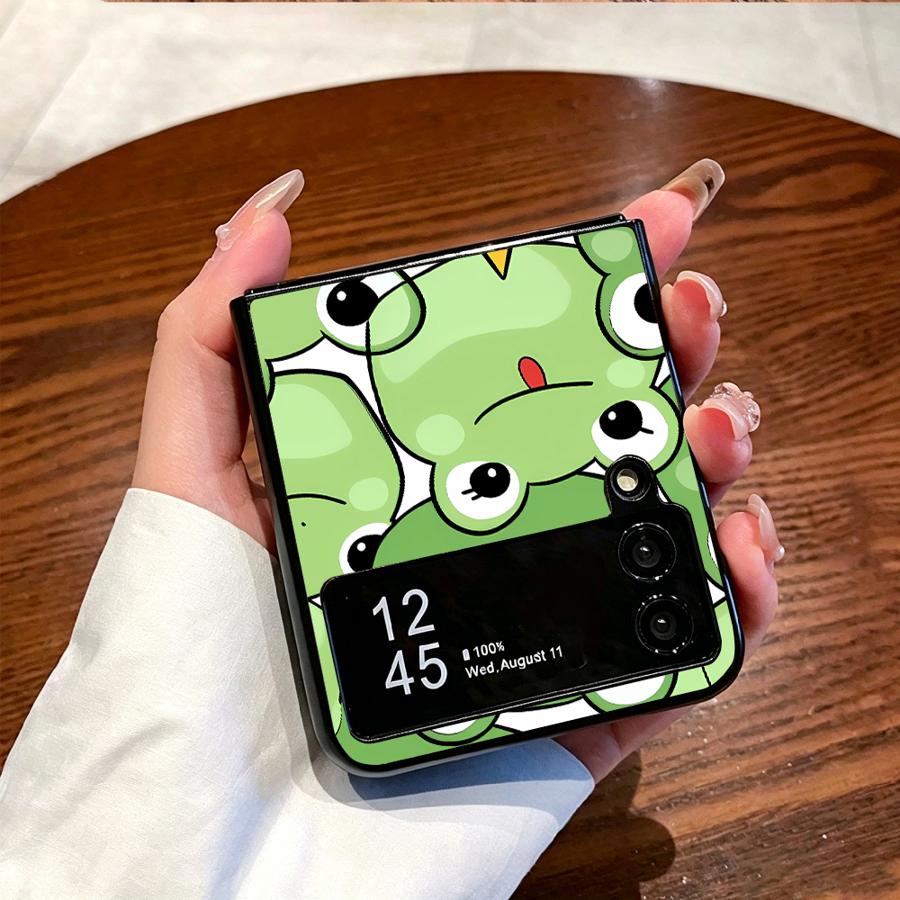 Full Cover Frog Design Phone C - đánh giá và giá Phone Cases Z Flip 5