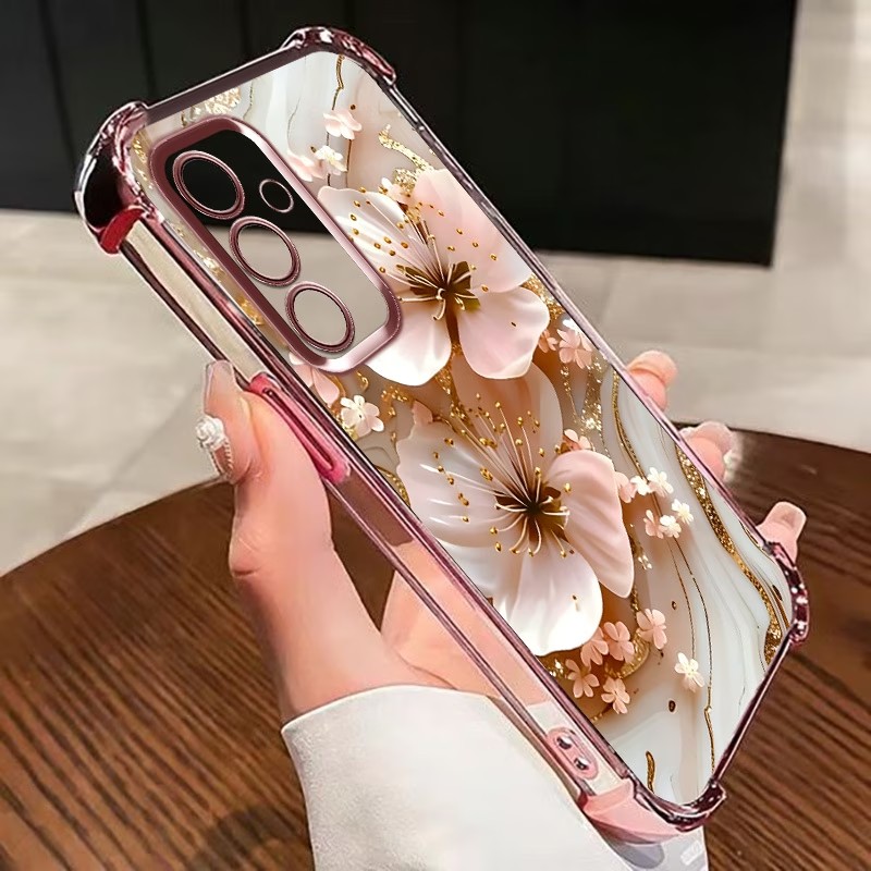 Electroplated Flower Clear Pho - đánh giá và giá Phone Cases Galaxy S26 Ultra