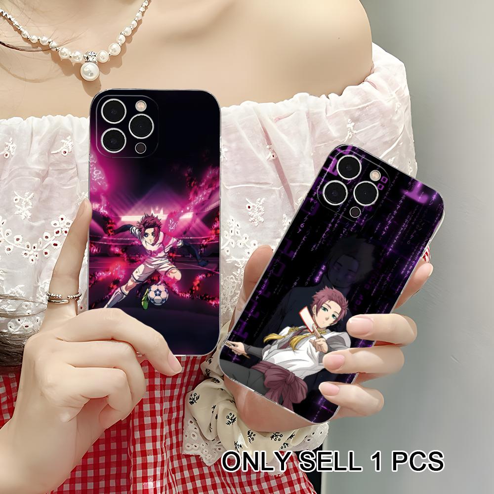 Blue Lock Itoshi sae Phone Cas - đánh giá và giá Phone Cases Quad Lock