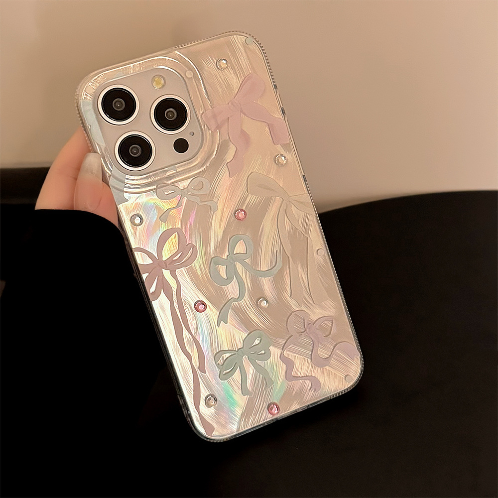 Korean Colorful Bowknot Diamon - đánh giá và giá Phone Cases Korean