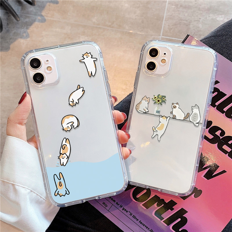 Lovely Fishes Clear Phone Case - đánh giá và giá Phone Cases Iphone 16 Pro Max