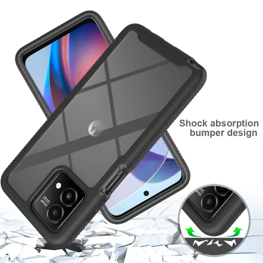 TPU/PC Shockproof Case for Mot - đánh giá và giá Phone Cases Moto G 2025