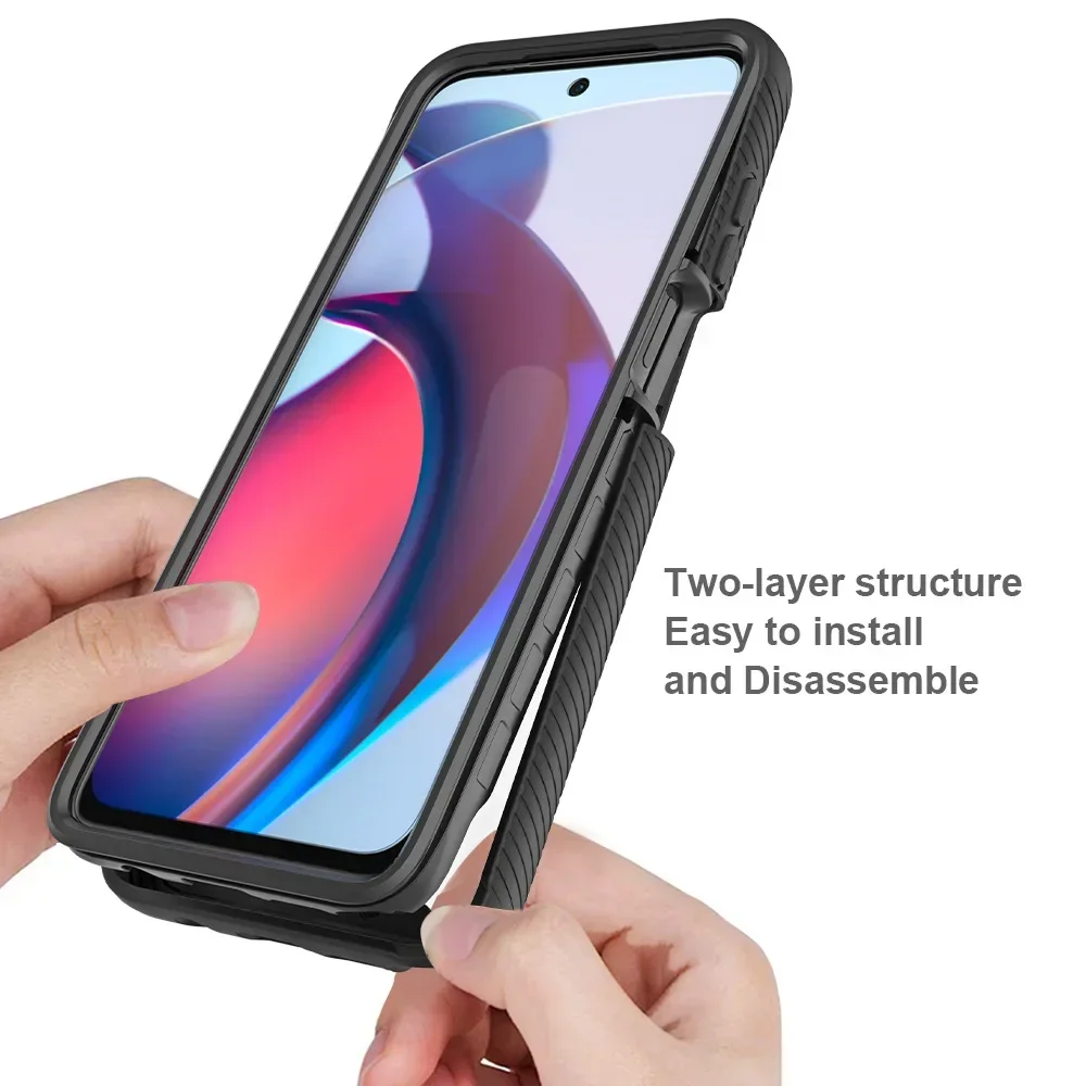 TPU/PC Shockproof Case for Mot - đánh giá và giá Phone Cases Moto G 2025
