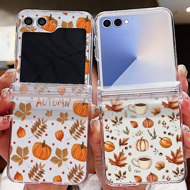 Autumn Maple Leaf Pattern Phon - đánh giá và giá Phone Cases Z Flip 5
