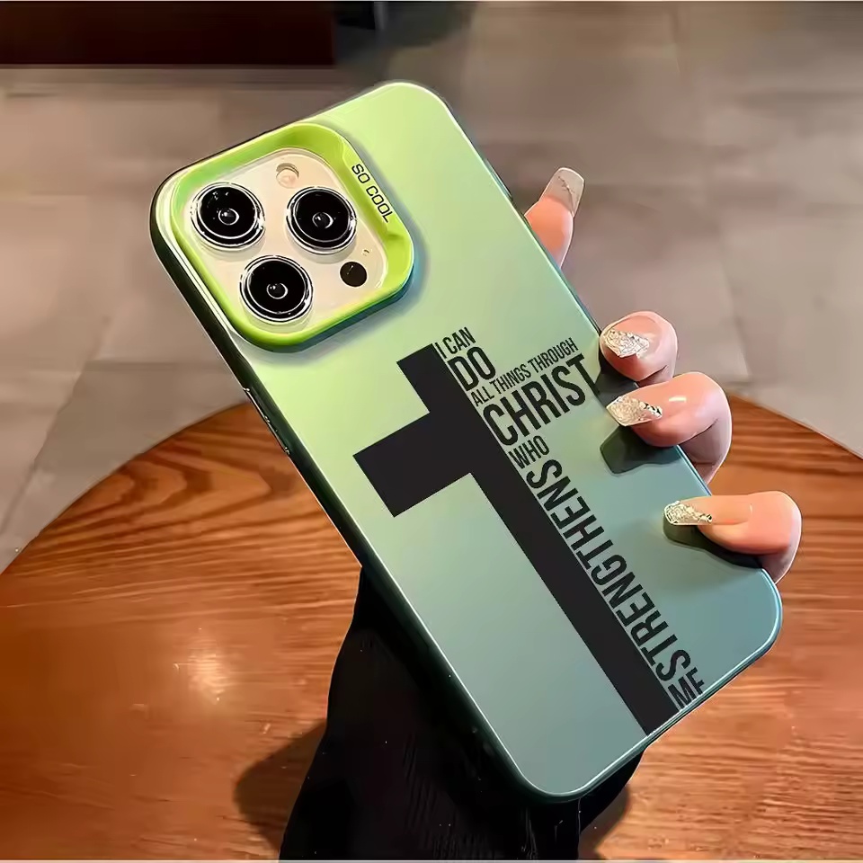 Anti Fingerprint Cross Bible P - đánh giá và giá Phone Cases Iphone 16 Pro Max