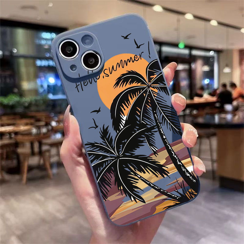 Retro Beach Pattern Phone Case - đánh giá và giá Phone Cases Beach