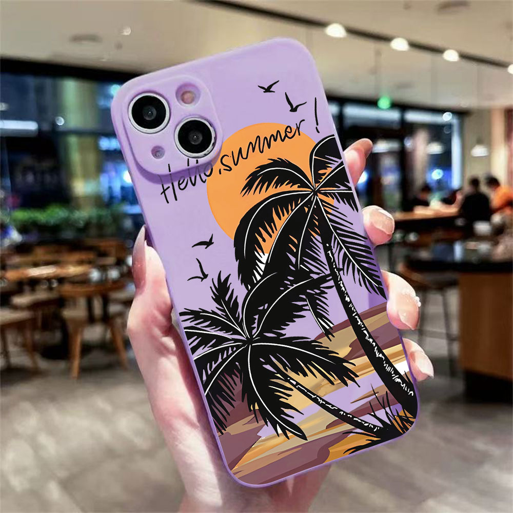 Retro Beach Pattern Phone Case - đánh giá và giá Phone Cases Beach