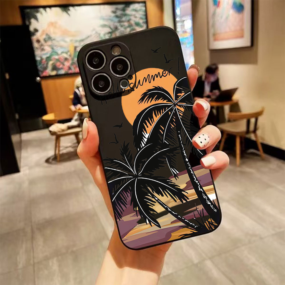Retro Beach Pattern Phone Case - đánh giá và giá Phone Cases Beach