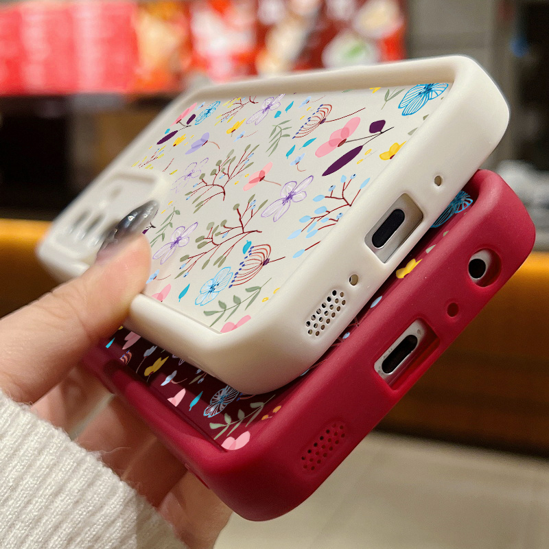 Flower Print Case For Samsung  - đánh giá và giá Phone Cases Motorola Edge 2025