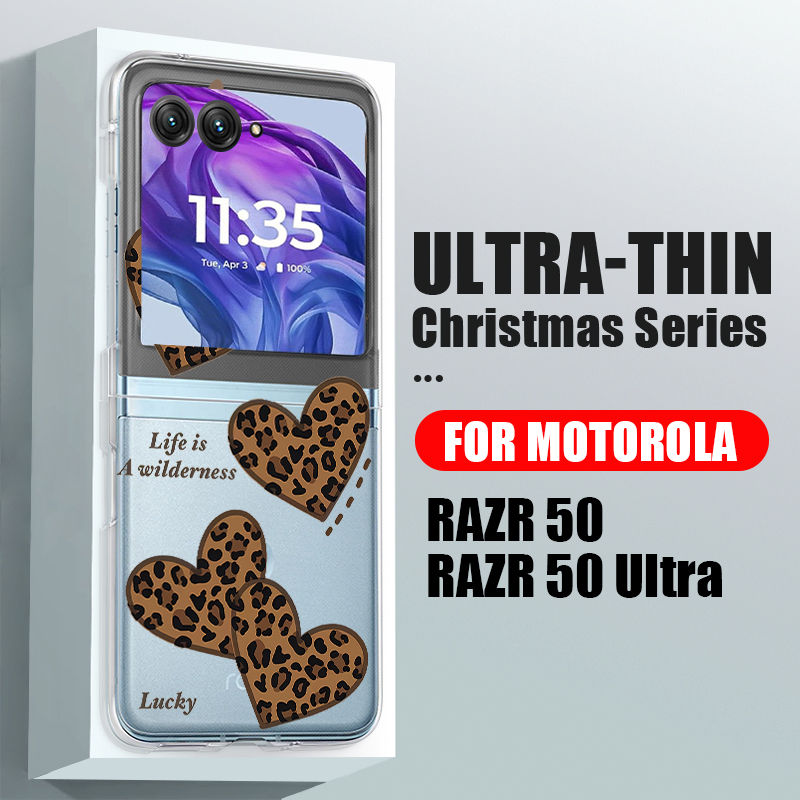 Leopard Print Hearts Pattern C - đánh giá và giá Phone Cases For Motorola