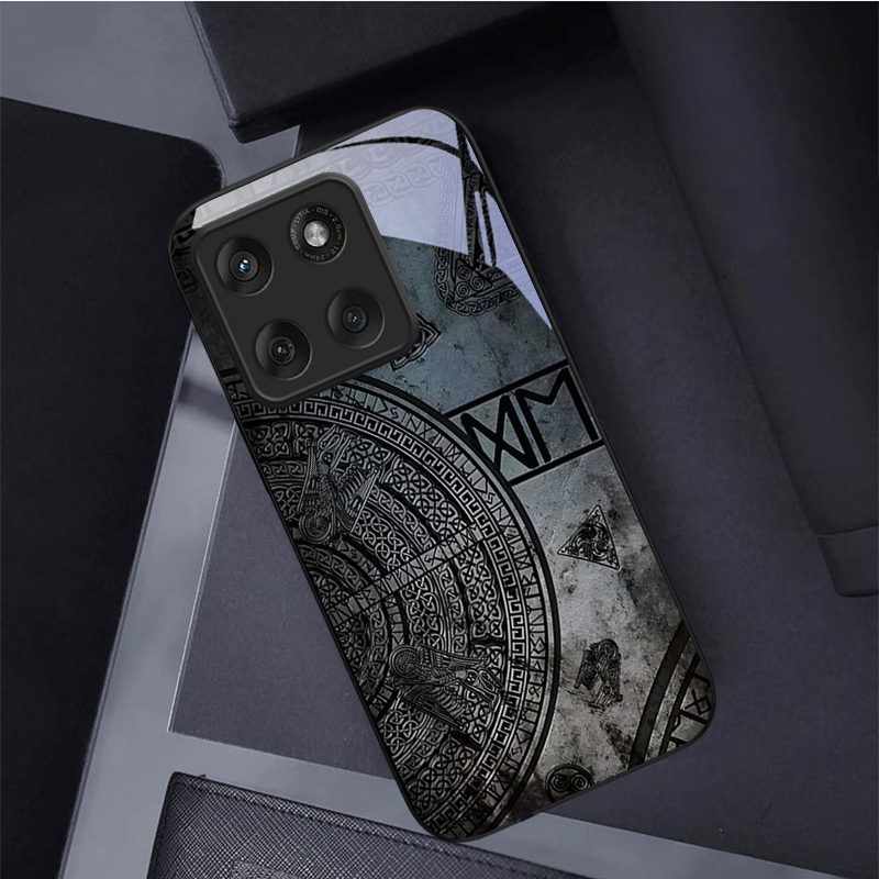 Ancient Norse Codex Black Glas - đánh giá và giá Phone Cases For Motorola