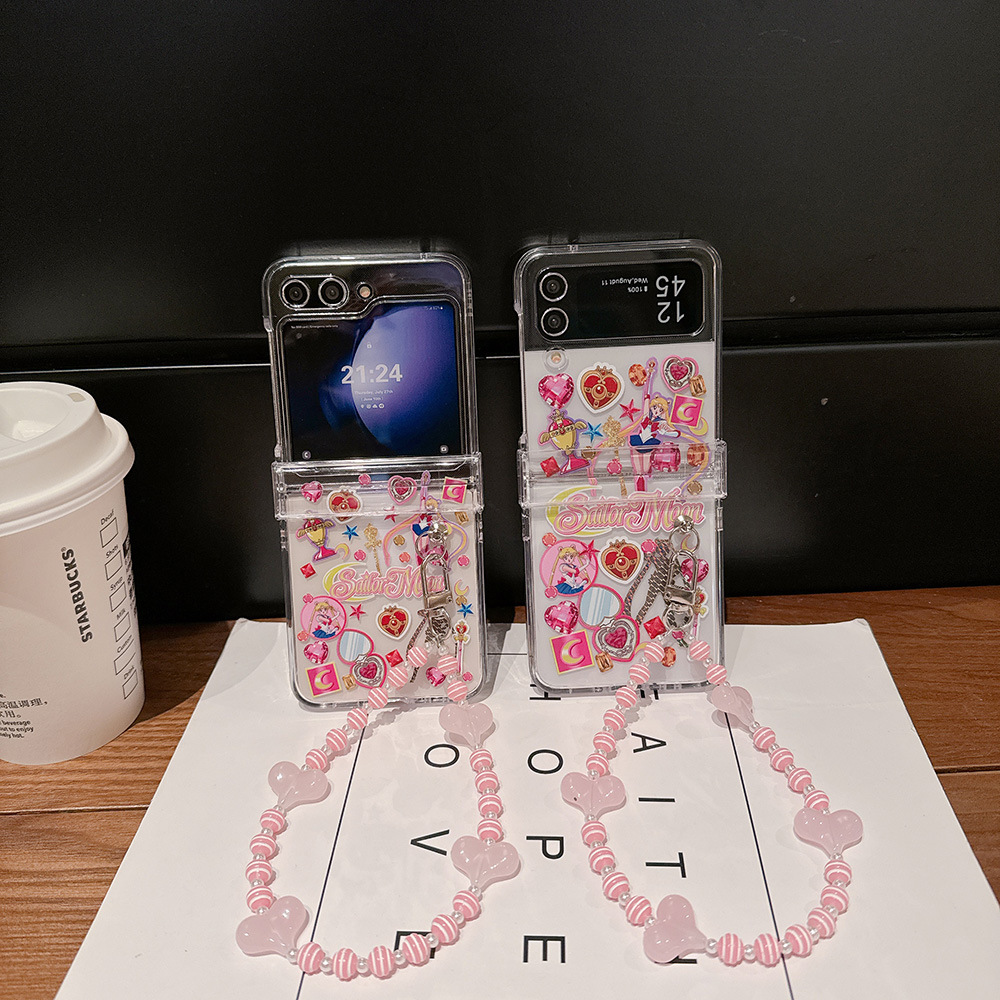 Cute Cartoon Japan Anime Sailo - đánh giá và giá Phone Cases Z Flip 5
