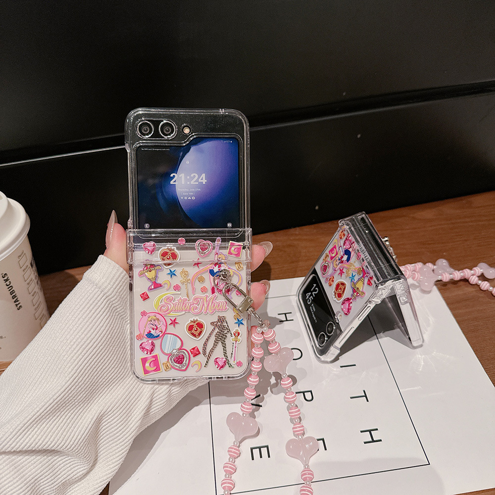 Cute Cartoon Japan Anime Sailo - đánh giá và giá Phone Cases Z Flip 5