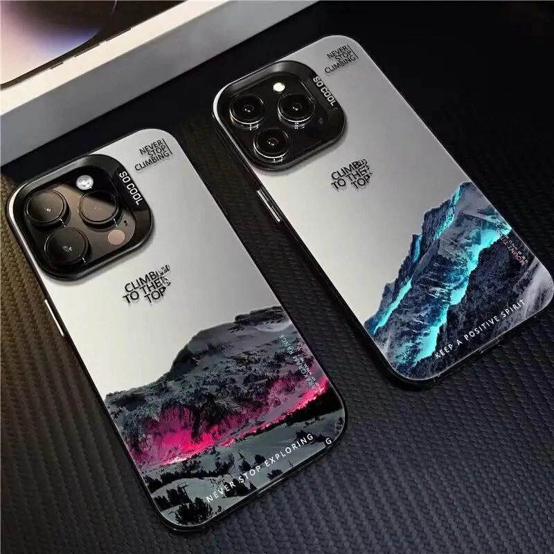 Snow Mountain Landscape Sunset - đánh giá và giá Phone Cases Nyc