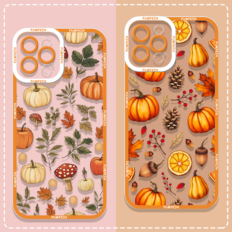 Retro Autumn Maple Leaf Pumpki - đánh giá và giá Phone Cases For Motorola