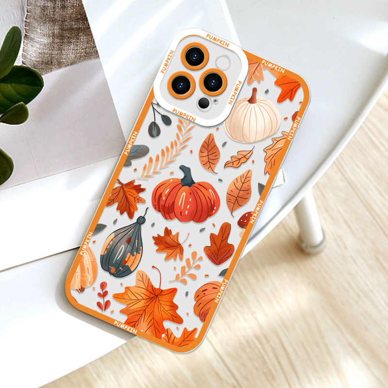 Retro Autumn Maple Leaf Pumpki - đánh giá và giá Phone Cases For Motorola