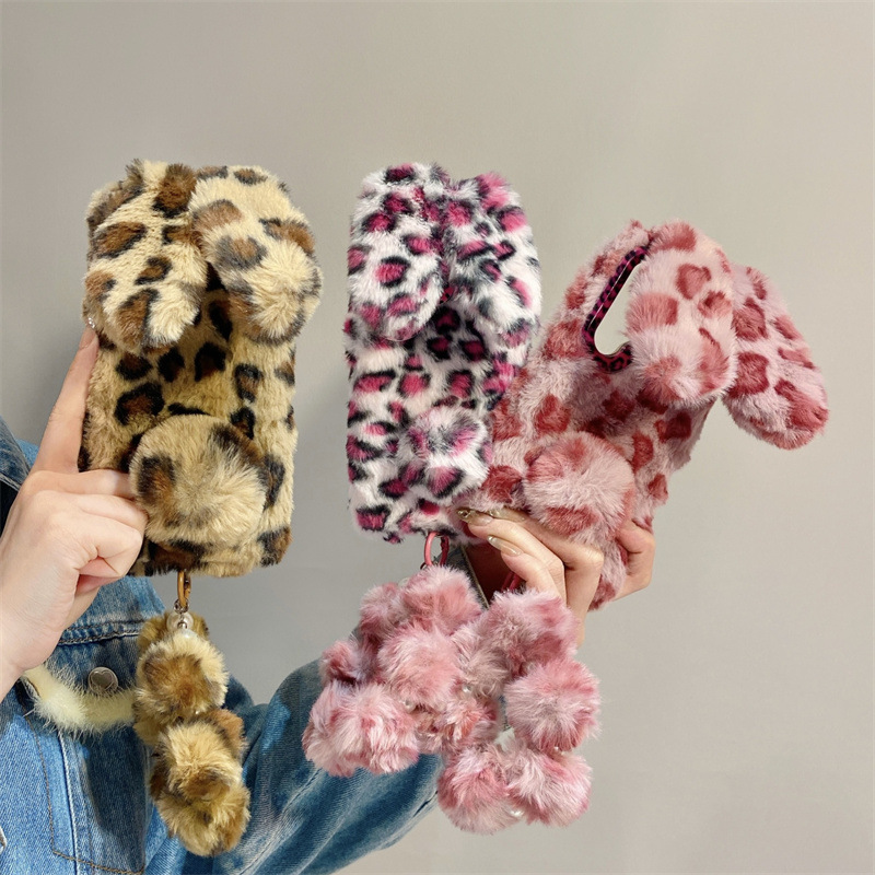 Luxury 3D Leopard Print Rabbit - đánh giá và giá Phone Cases Luxury