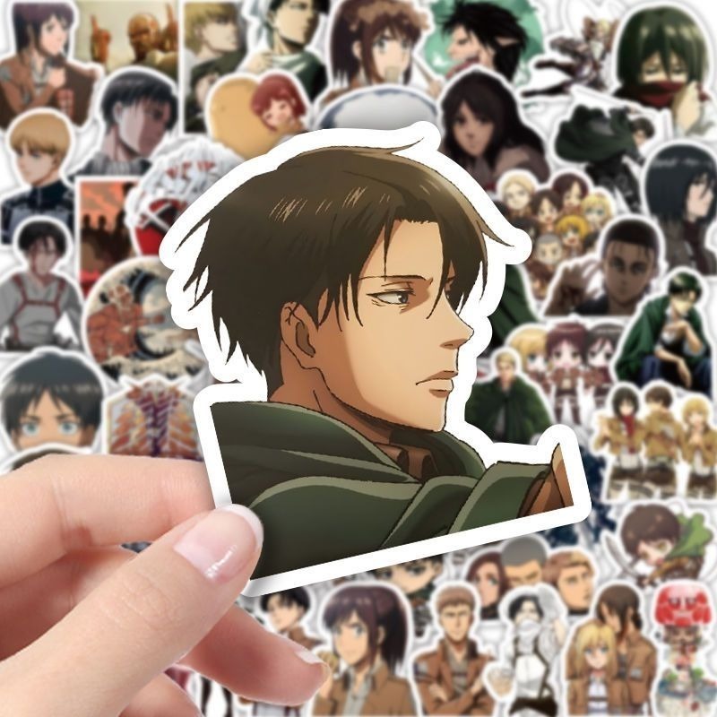 60Pcs Attack on Titan Anime St - đánh giá và giá Phone Cases Beach