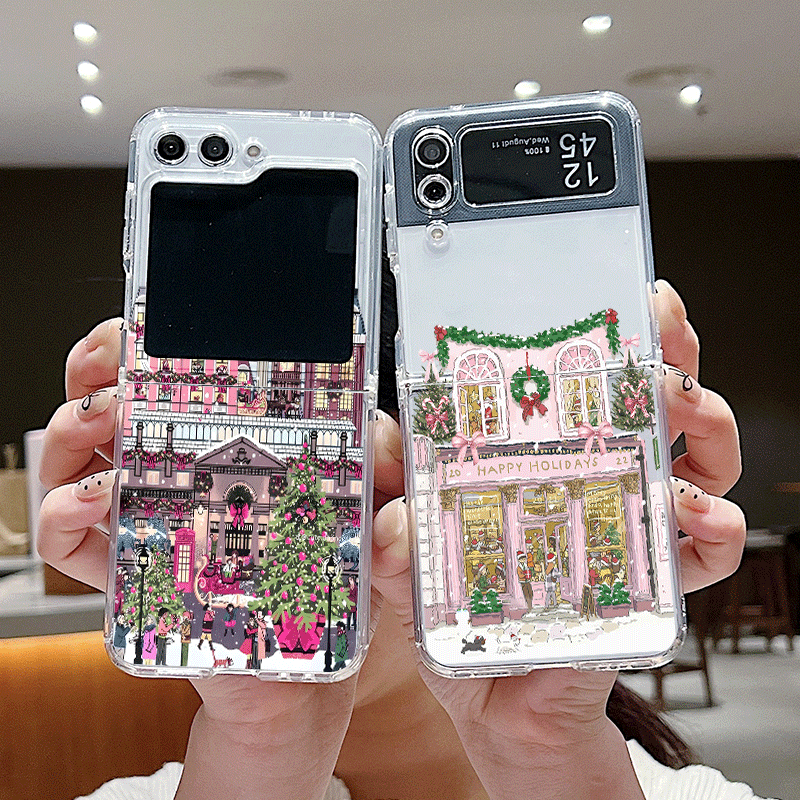 Rural Building Snow Scenery Ch - đánh giá và giá Phone Cases Z Flip 5