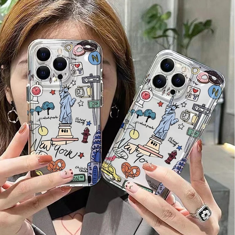 Cute New York City Doodle Phon - đánh giá và giá Phone Cases York