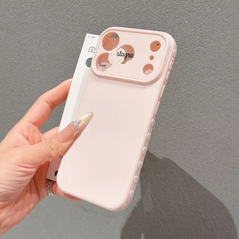 Side Heart Shape Candy Color P - đánh giá và giá Phone Cases Motorola Edge 2025