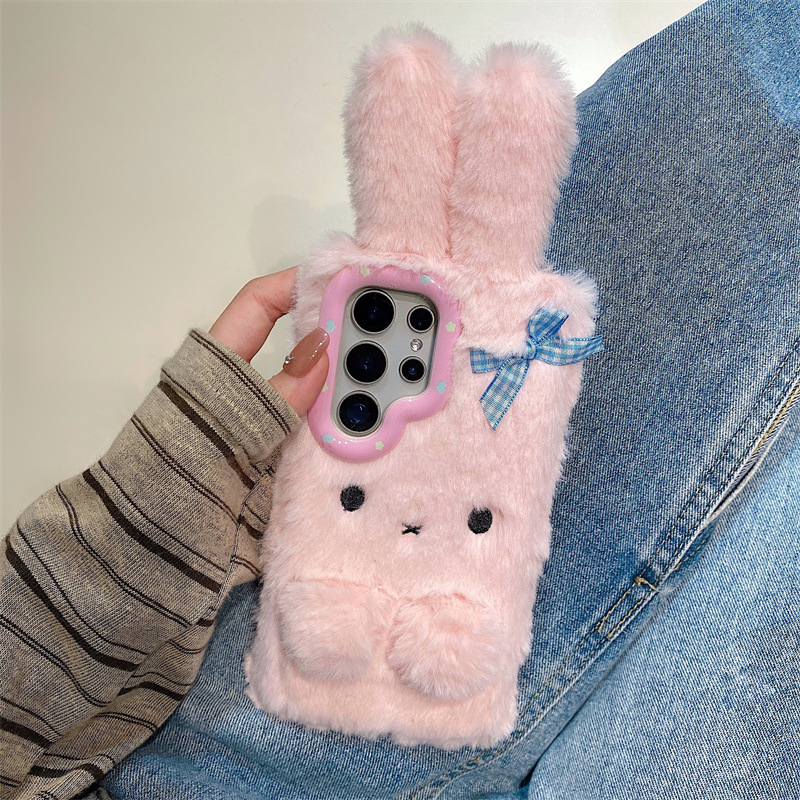 Koren 3D Cartoon Bowknot Rabbi - đánh giá và giá Phone Cases For Samsung Galaxy