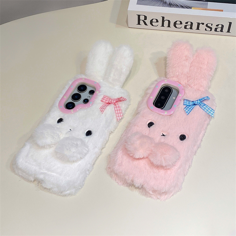 Koren 3D Cartoon Bowknot Rabbi - đánh giá và giá Phone Cases For Samsung Galaxy
