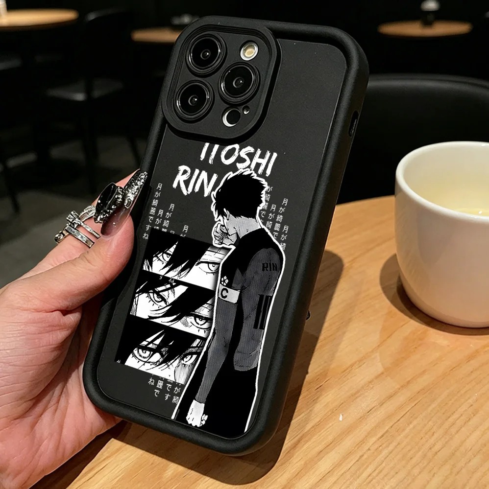 Anime B-Blue Locks Phone Case  - đánh giá và giá Phone Cases Quad Lock