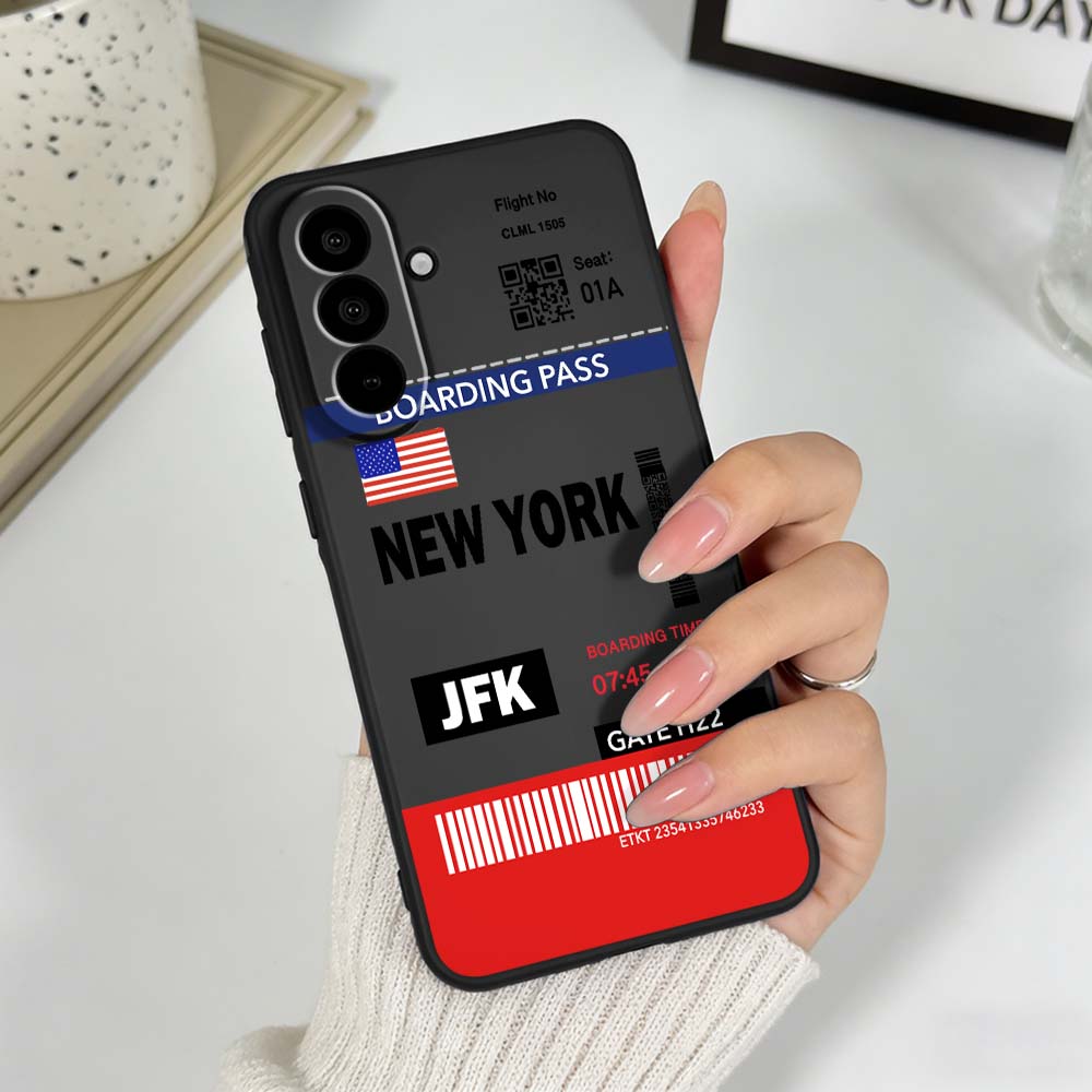 Travel Ticket New York Moscow  - đánh giá và giá Phone Cases York