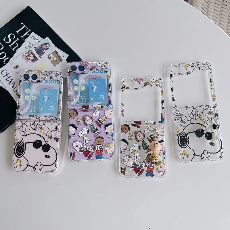 Cute Cartoon Snoopy Charlie Br - đánh giá và giá Phone Cases Z Flip 5