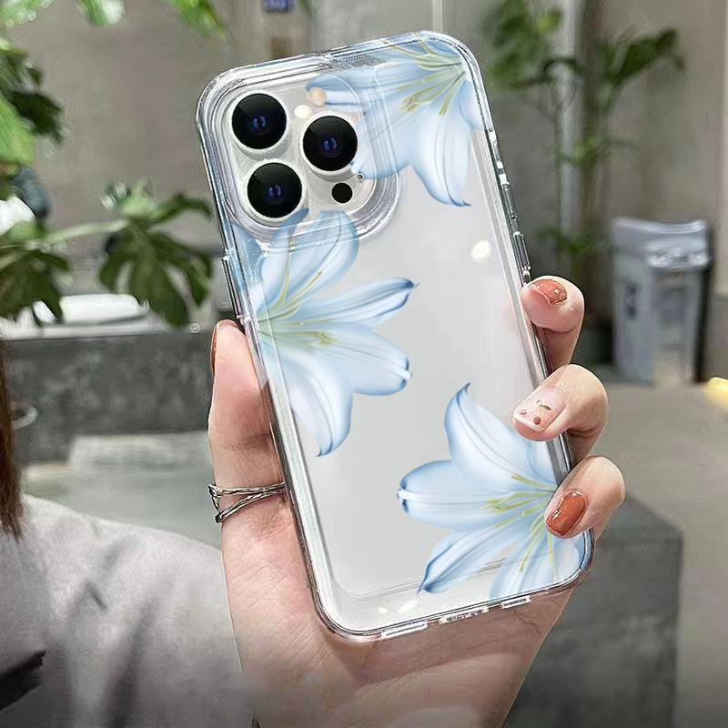 Fashion Exquisite White Lily F - đánh giá và giá Phone Cases Iphone 16 Pro Max