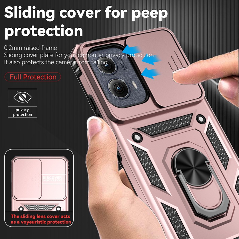 360° Ring Stand Case For Motor - đánh giá và giá Phone Cases Motorola Edge 2025