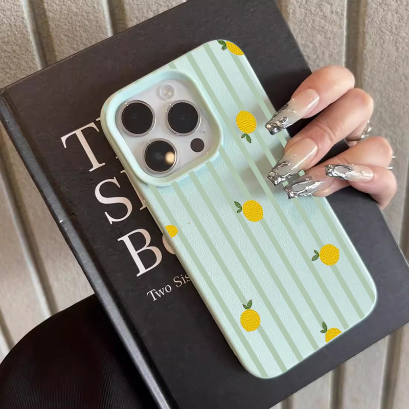 Shockproof Cute Lemon Pattern  - đánh giá và giá Phone Cases Luxury