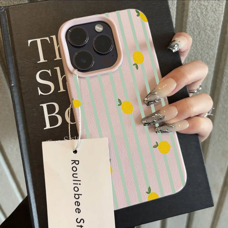 Shockproof Cute Lemon Pattern  - đánh giá và giá Phone Cases Luxury