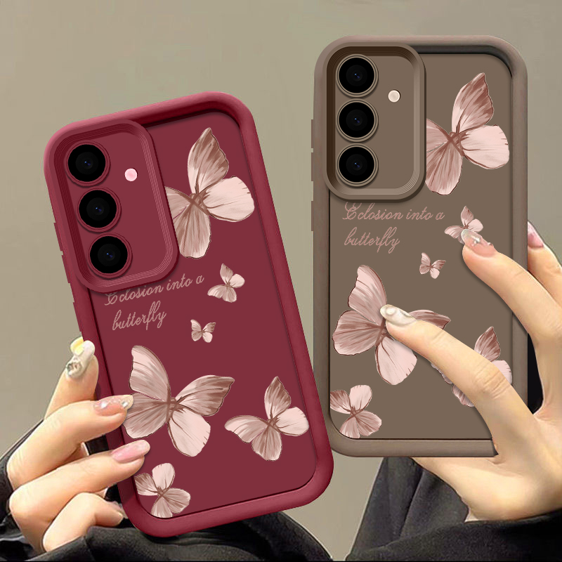 Gold Butterfly Soft TPU Case F - đánh giá và giá Phone Cases Motorola Edge 2025