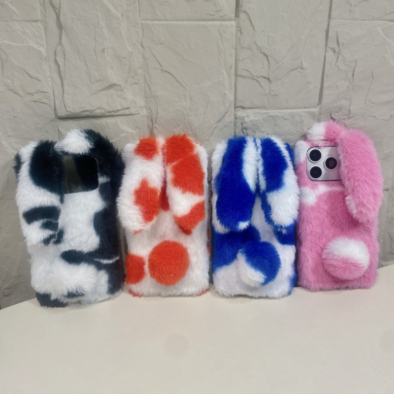 Cute Rabbit Design Fluffy Phon - đánh giá và giá Phone Cases Iphone 16 Pro Max