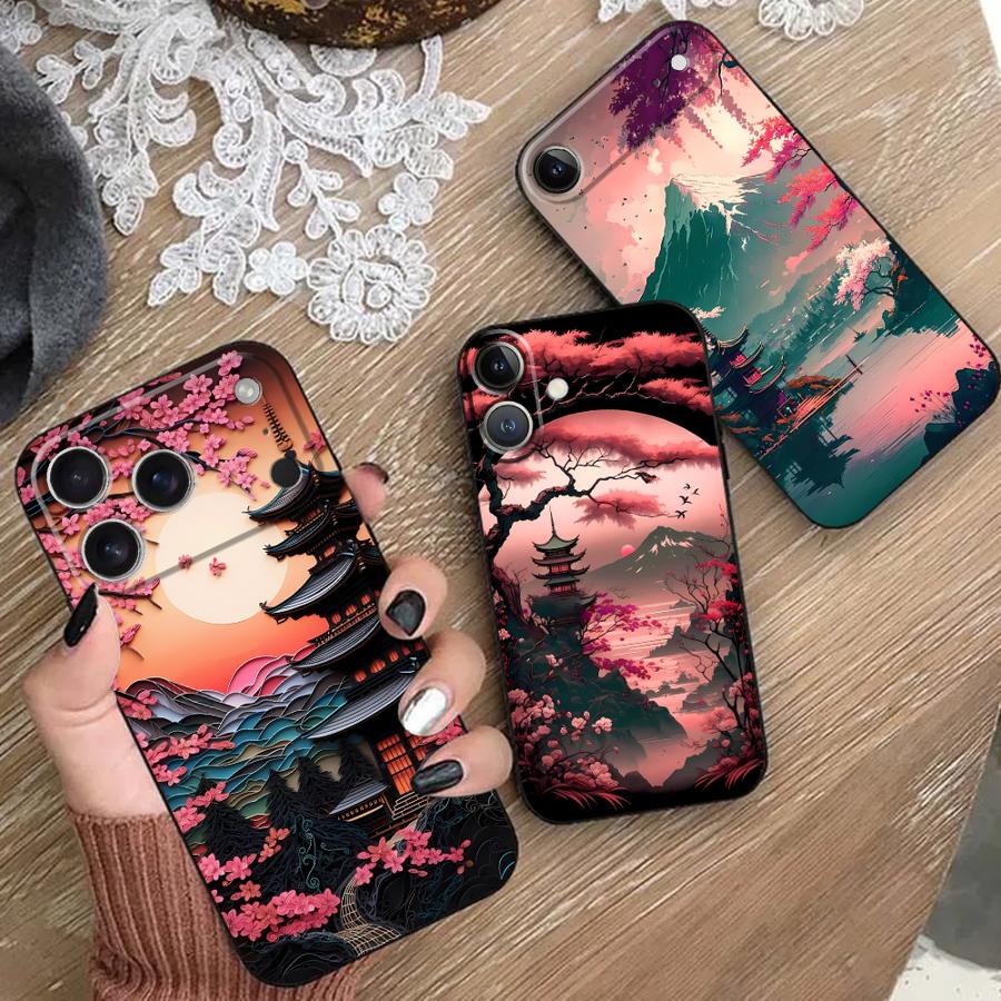 Aesthetic Mount Fuji Funda Pho - đánh giá và giá Phone Cases Holder