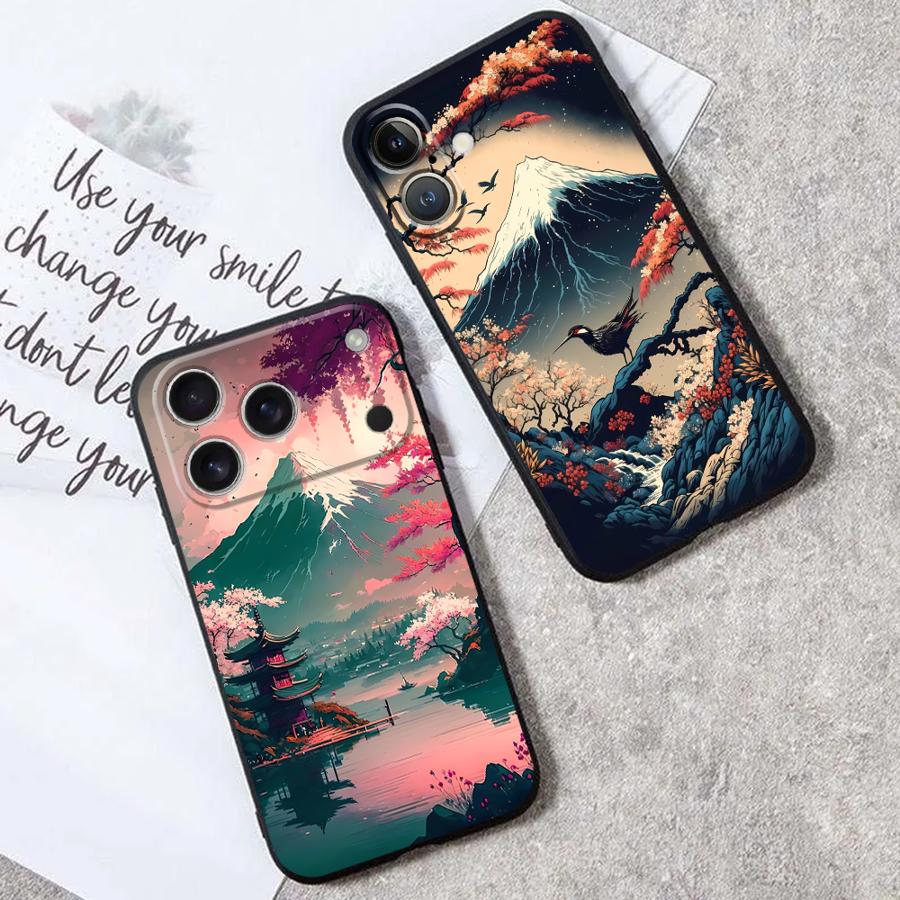 Aesthetic Mount Fuji Funda Pho - đánh giá và giá Phone Cases Holder