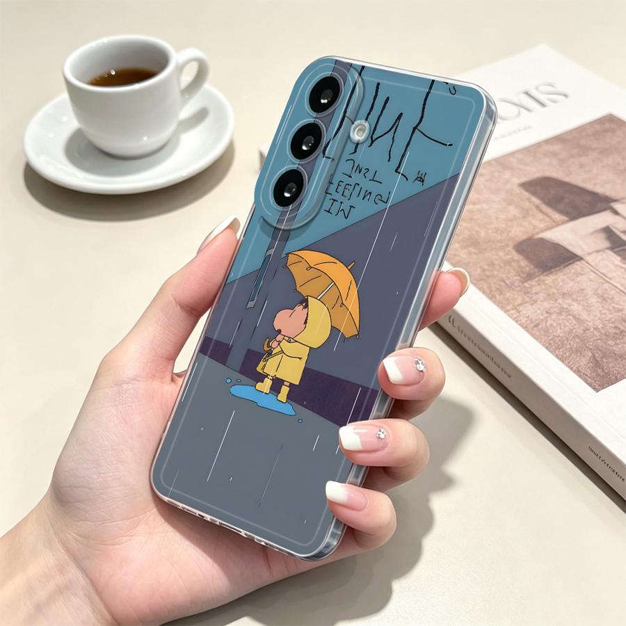 Yellow Umbrella Boy Phone Cove - đánh giá và giá Phone Cases Samsung A14