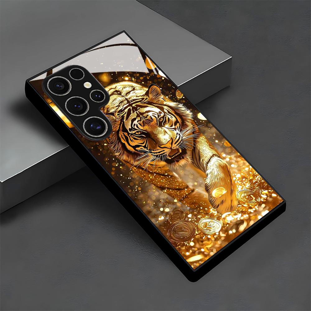 Tiger pattern glass Phone Case - đánh giá và giá Phone Cases Galaxy S26 Ultra