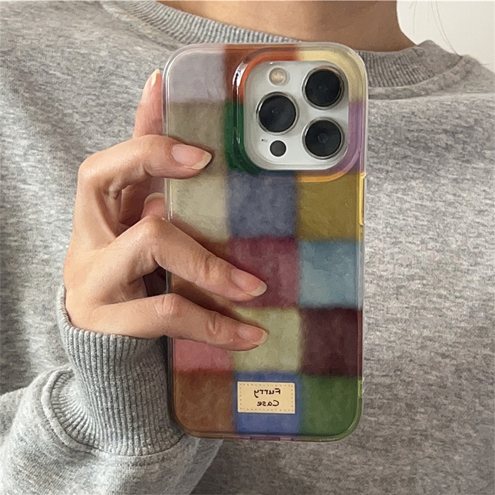 Cute Dopamine Color Block Matc - đánh giá và giá Phone Cases Nyc