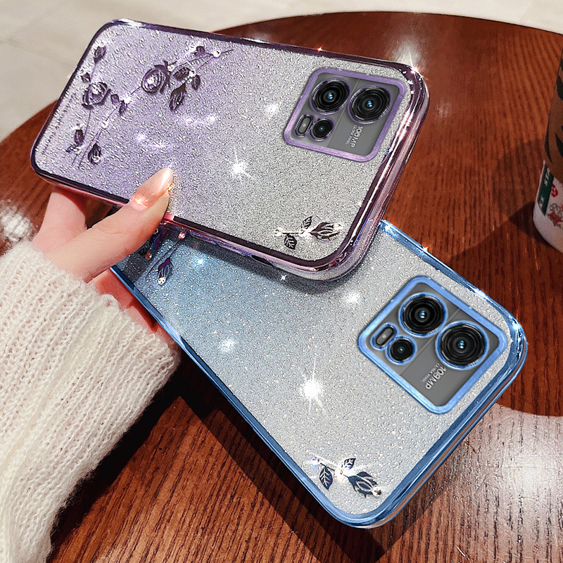 Plating Floral Case for Motoro - đánh giá và giá Phone Cases Motorola Edge 2025
