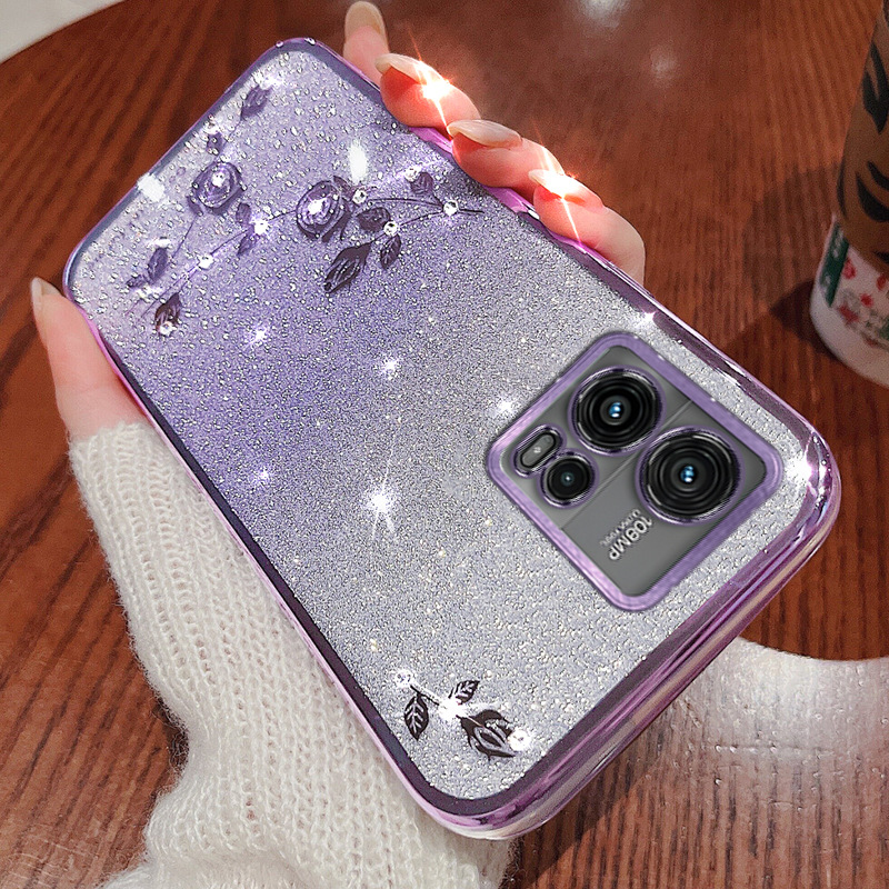 Plating Floral Case for Motoro - đánh giá và giá Phone Cases Motorola Edge 2025