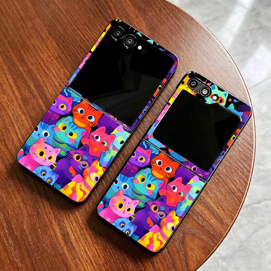 Full Cover Cat Phone Cover Cas - đánh giá và giá Phone Cases Z Flip 5